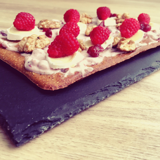 Lizza Frischkäse Brie Geramont HImbeeren