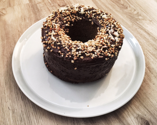Nusskuchen Schokolade